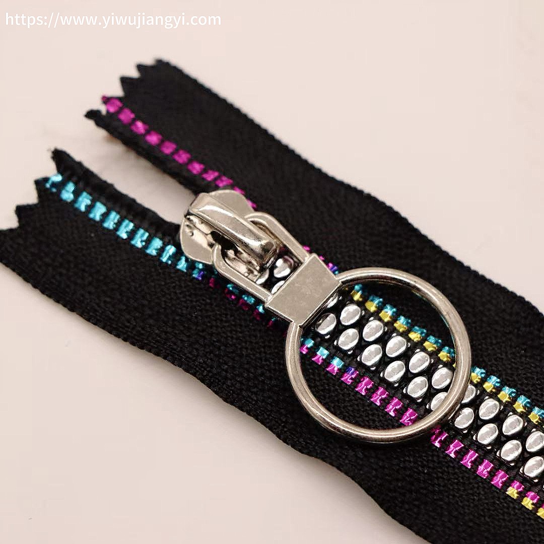 Colorful Decorative Metal Zipper