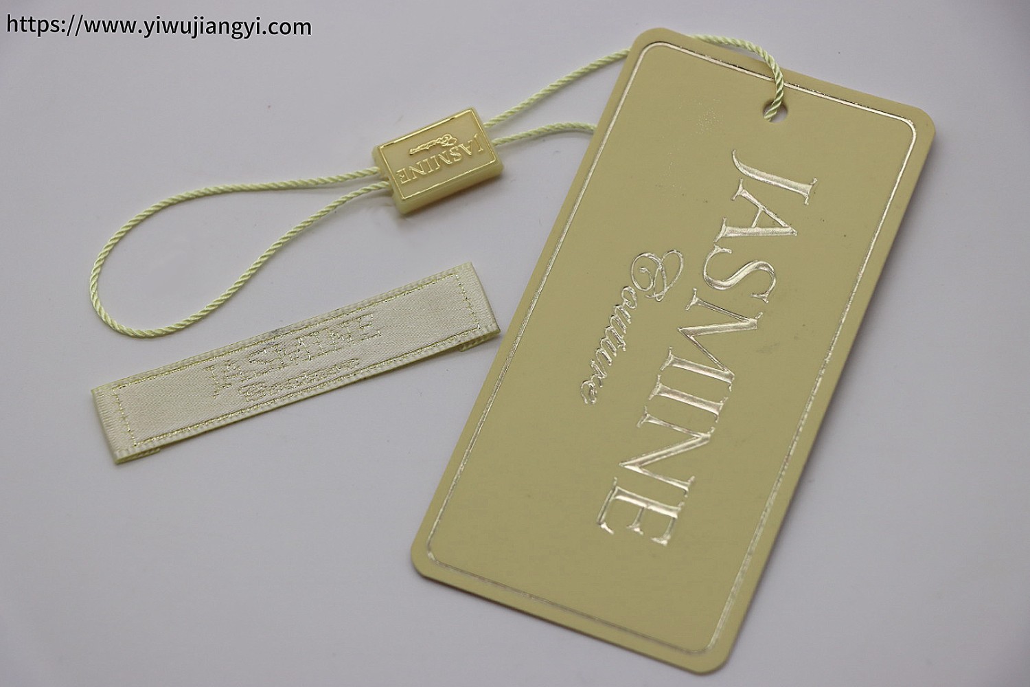 JASMINE Couture Brand Clothing Tag Set