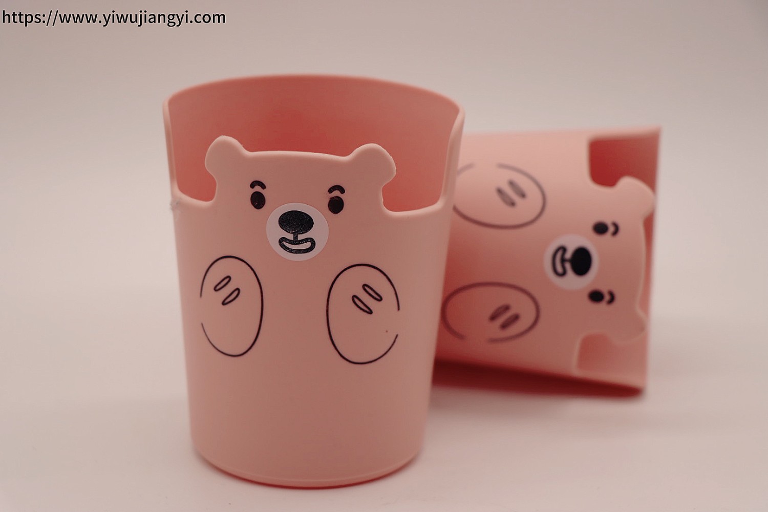 Pink and Cute Little Bear Multifunctional Cup