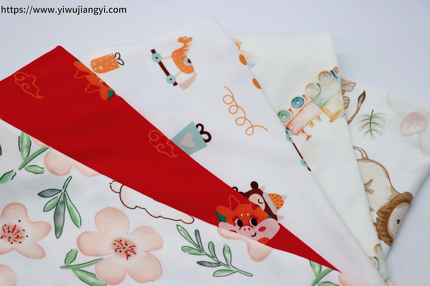 Multi-style Children's Clothing Fabric Swatch