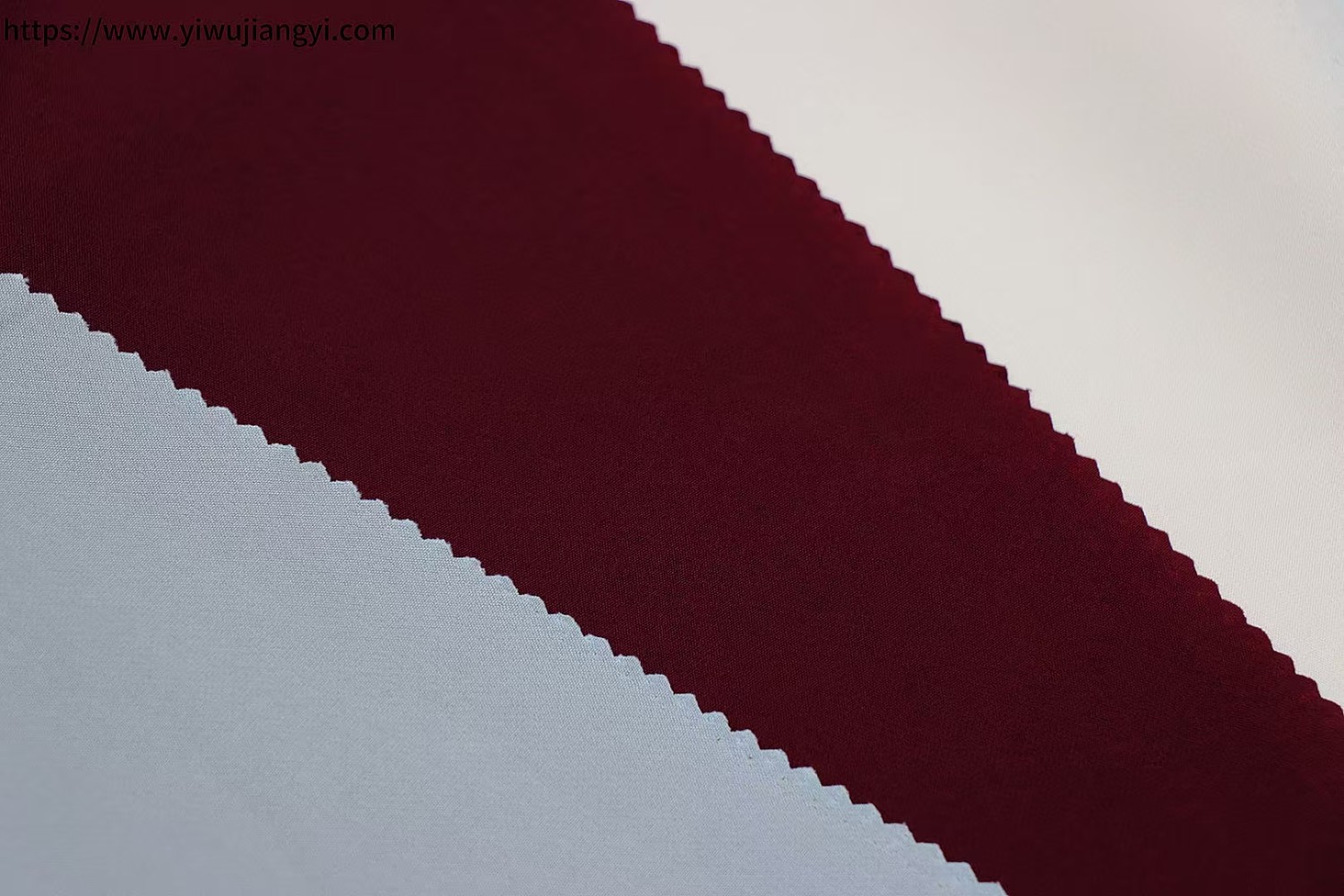 Blue and Green Solid Woven Fabric Swatch