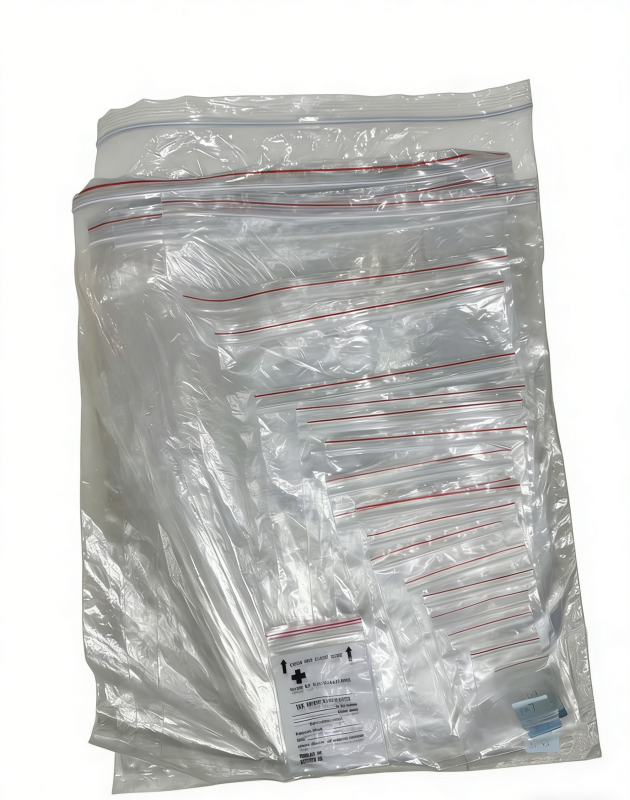 Прозрачный самозакрывающийся пакет