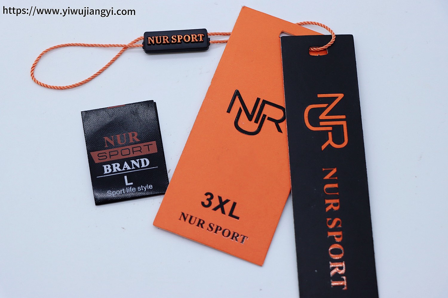 LADY BEAUTY Brand Clothing Tag Set