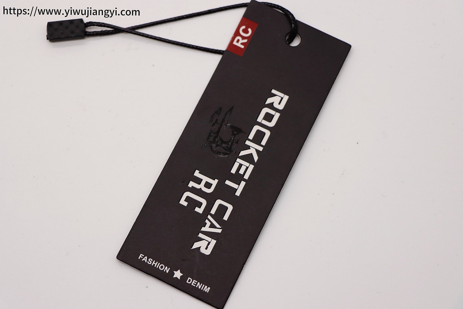 ROCKET CAR RC Brand Clothing Tag